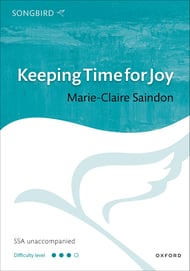 Keeping Time for Joy SSA choral sheet music cover